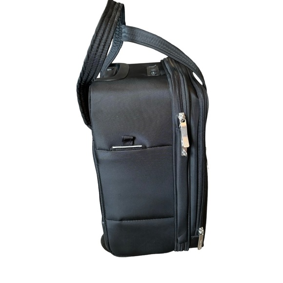 Vera Bradley Underseat Rolling Work Bag Traditional Luggage - Picture 3 of 12